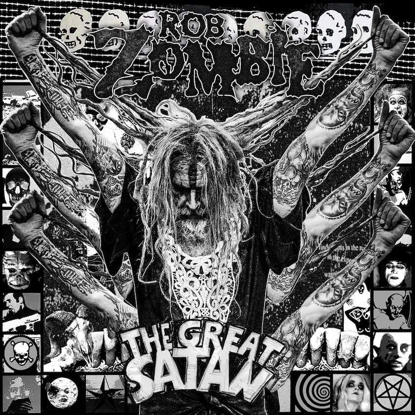 ROB ZOMBIE KONDIGT NIEUW ALBUM AAN, THE GREAT SATAN, UIT OP 27